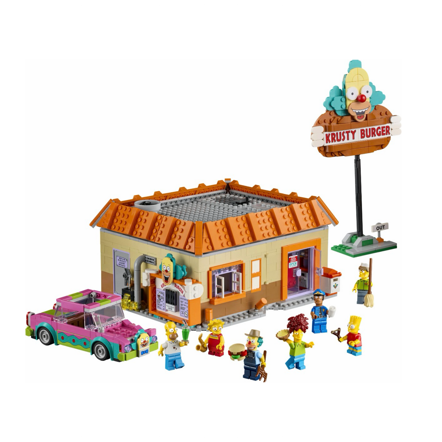 LEGO® Icons The Simpsons™: Krusty mėsainis 10352