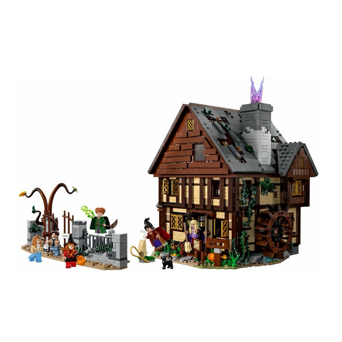 LEGO® Ideas Hocus Pocus Disney: Sandersonų seserų dvaras 21341