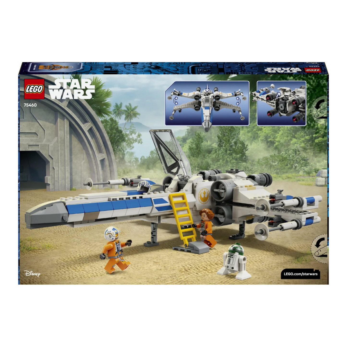 LEGO® 75460 Star Wars Naujosios respublikos „X-Wing“ kovos erdvėlaivis