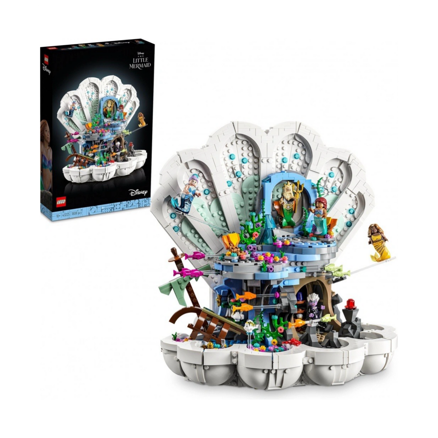LEGO® Disney Princess Karališkoji undinėlės kriauklė 43225