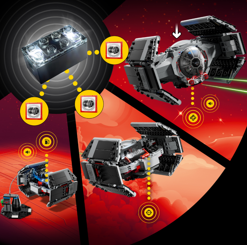 LEGO® Star Wars 75421 Darth Vader’s TIE Fighter (SMART Play)
