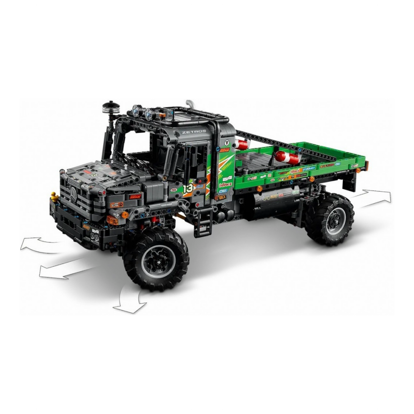 LEGO® Technic 4x4 Mercedes-Benz Zetros bekelės sunkvežimis 42129