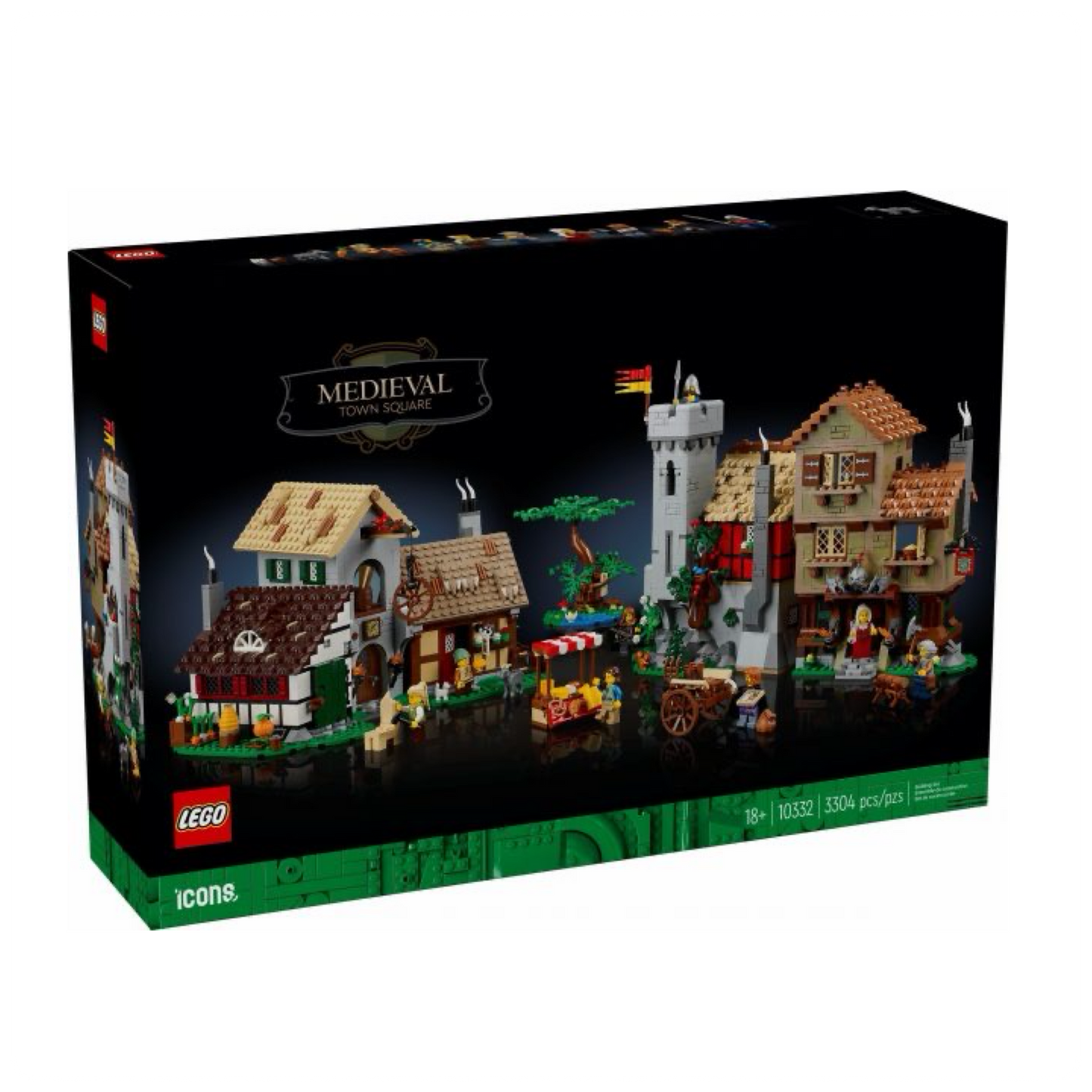 LEGO® Icons Viduramžių miesto aikštė 10332
