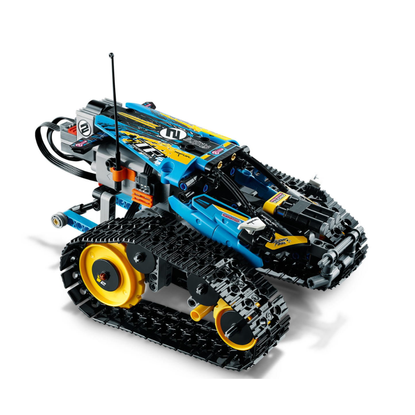 LEGO® Technic 42095 Radijo bangomis valdomas kaskadininkų automobilis