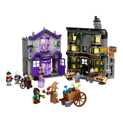 LEGO® 76439 Harry Potter™ Olivanderio ir Madam Malkin parduotuvės