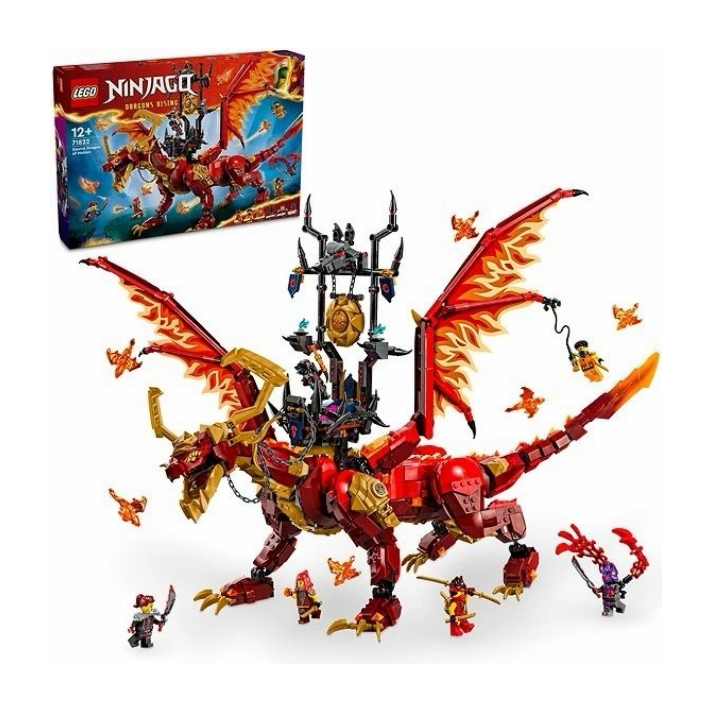 LEGO® NINJAGO® Judėjimo Šaltinio drakonė (71822)