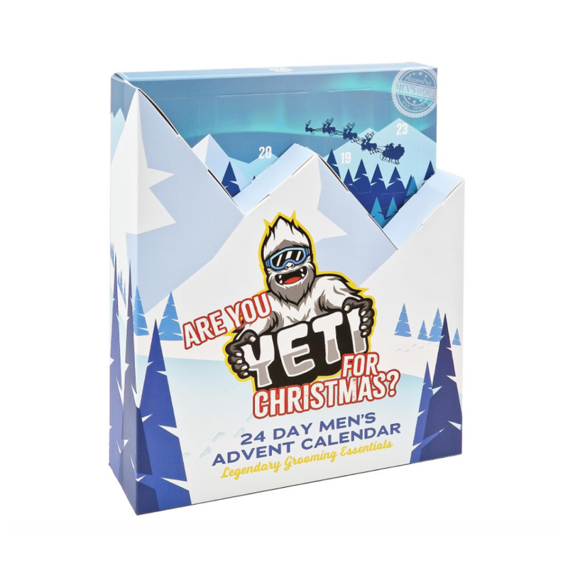 Accentra Yeti vyriškas advento kalendorius 2026 - 24 staigmenos