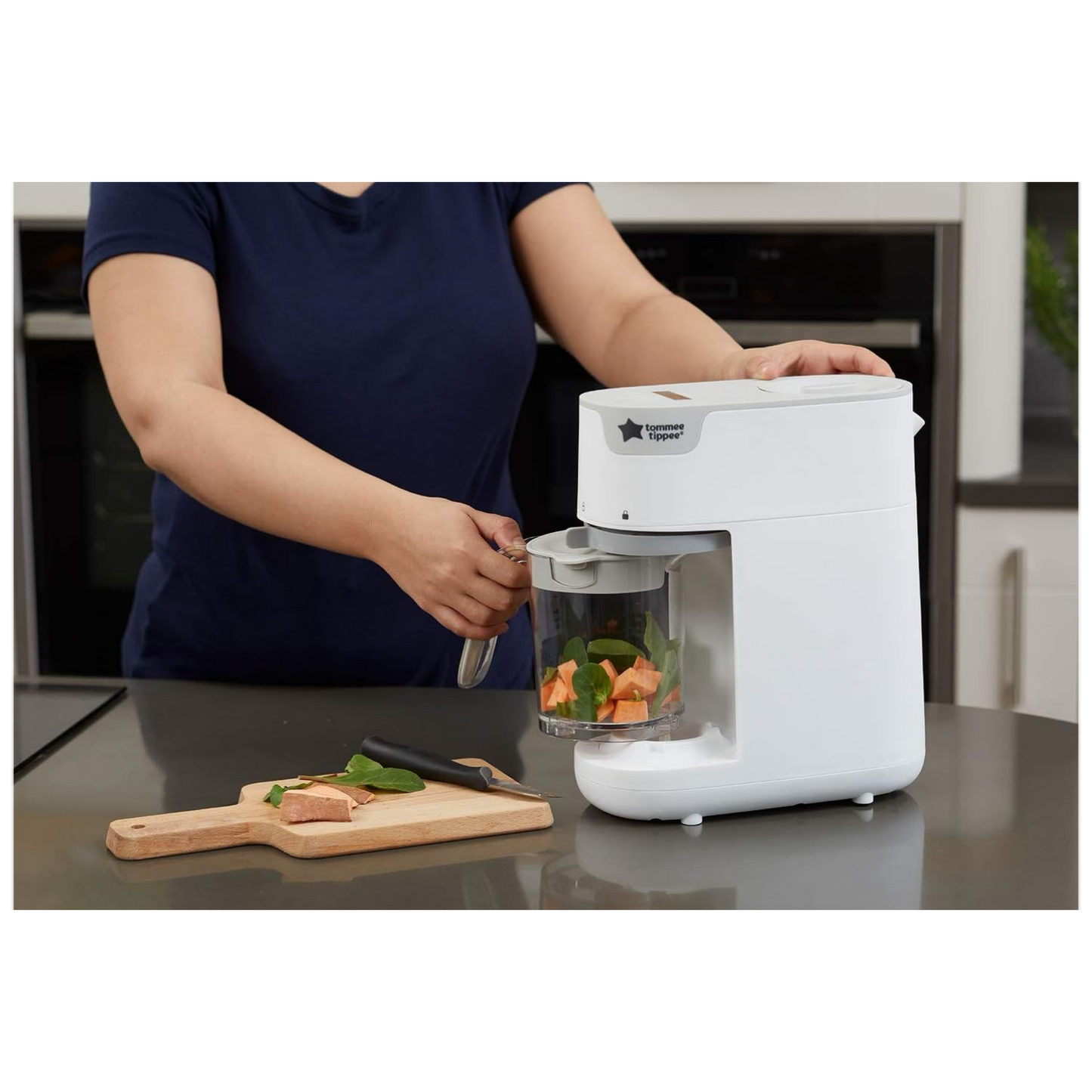TOMMEE TIPPEE garintuvas ir trintuvas 3in1, baltas, 42323851