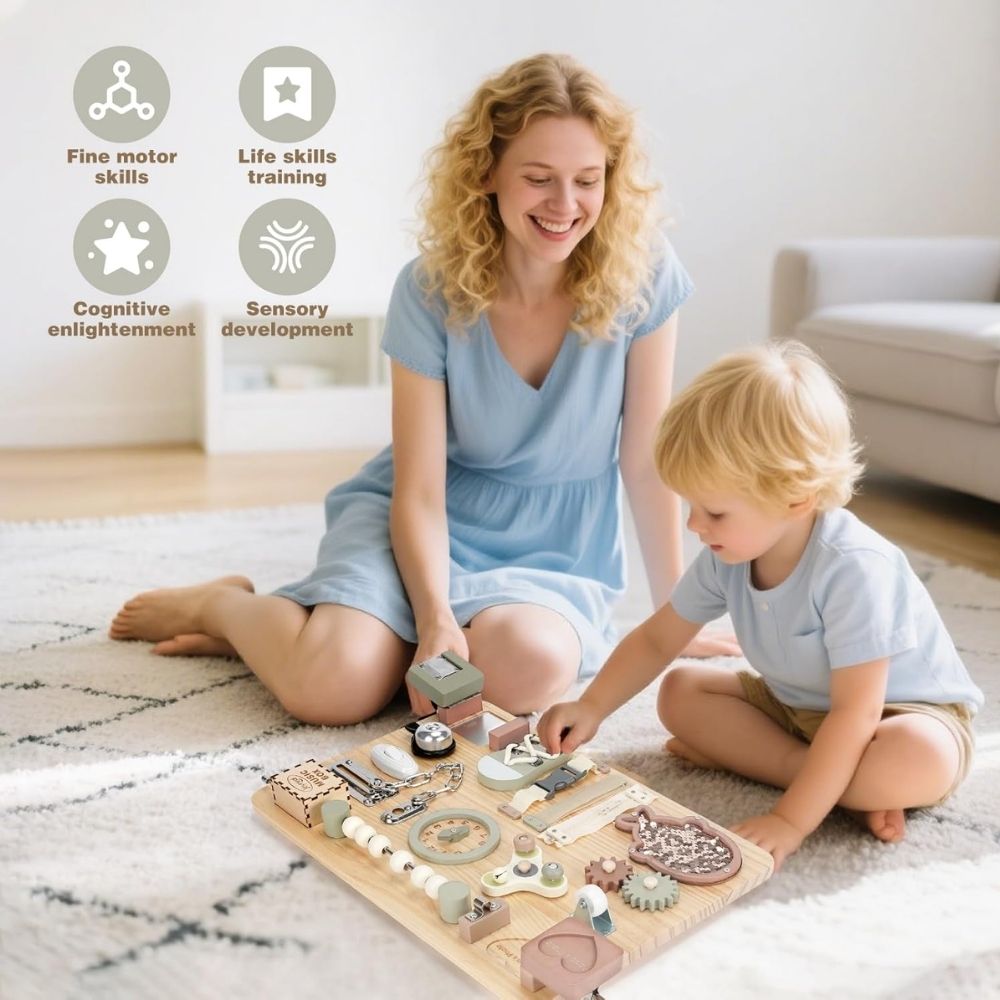 Joyreal Montessori motorinių įgūdžių lavinimo užimtumo lenta