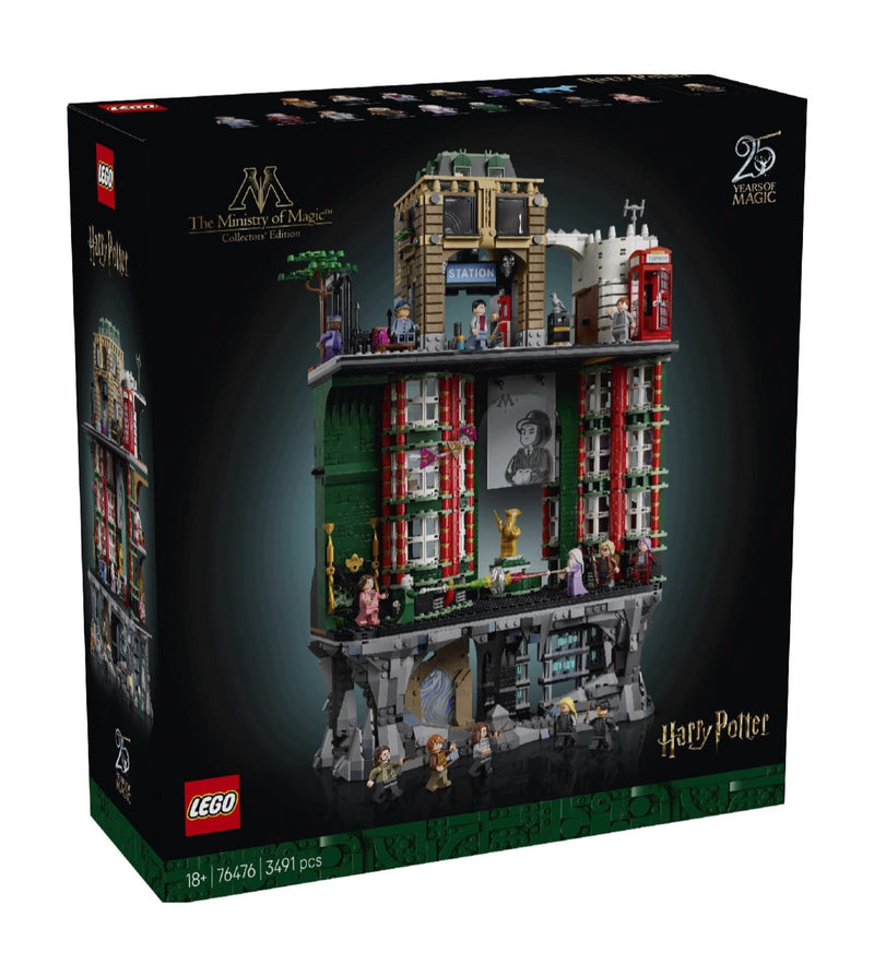 LEGO Harry Potter 76476 „Ministry of Magic™“ - kolekcinis leidimas, 3491 detalė