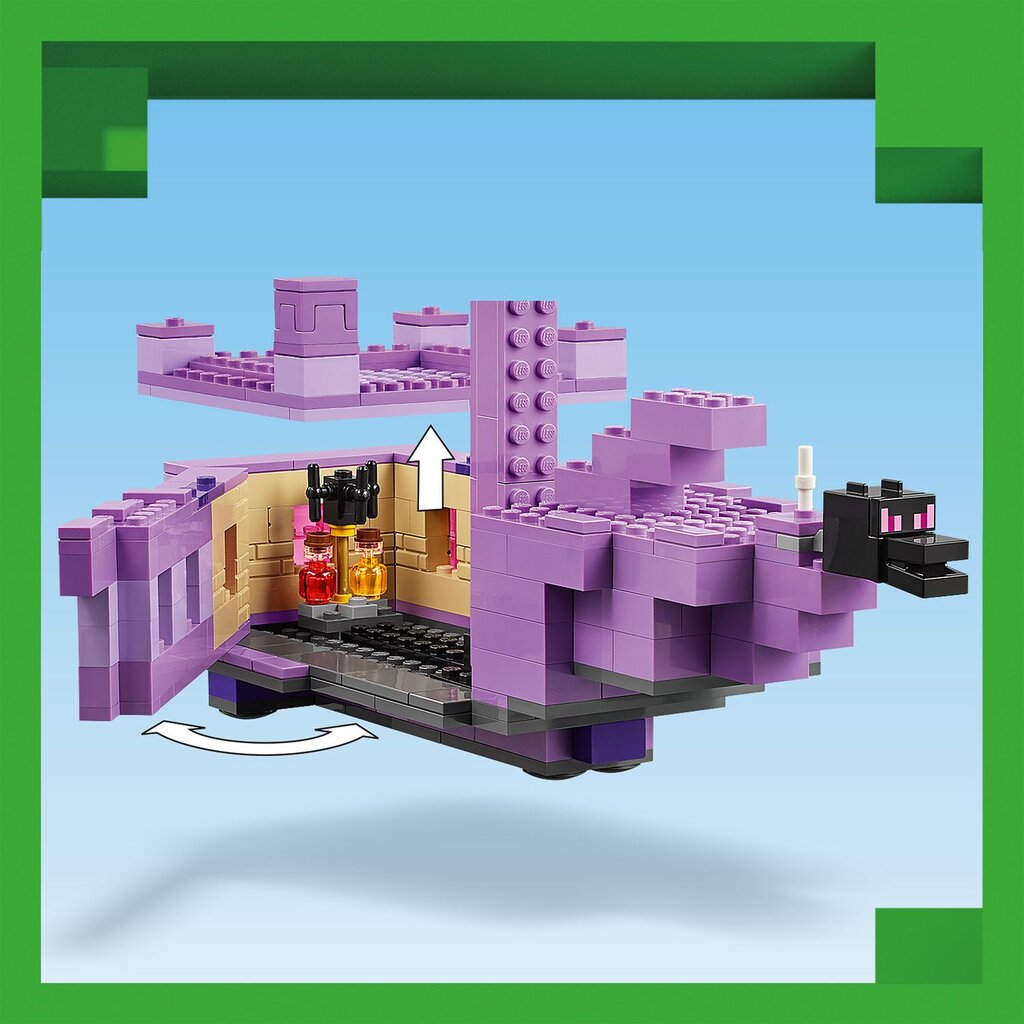 LEGO® Minecraft® Enderio drakonas ir Pabaigos laivas 21264