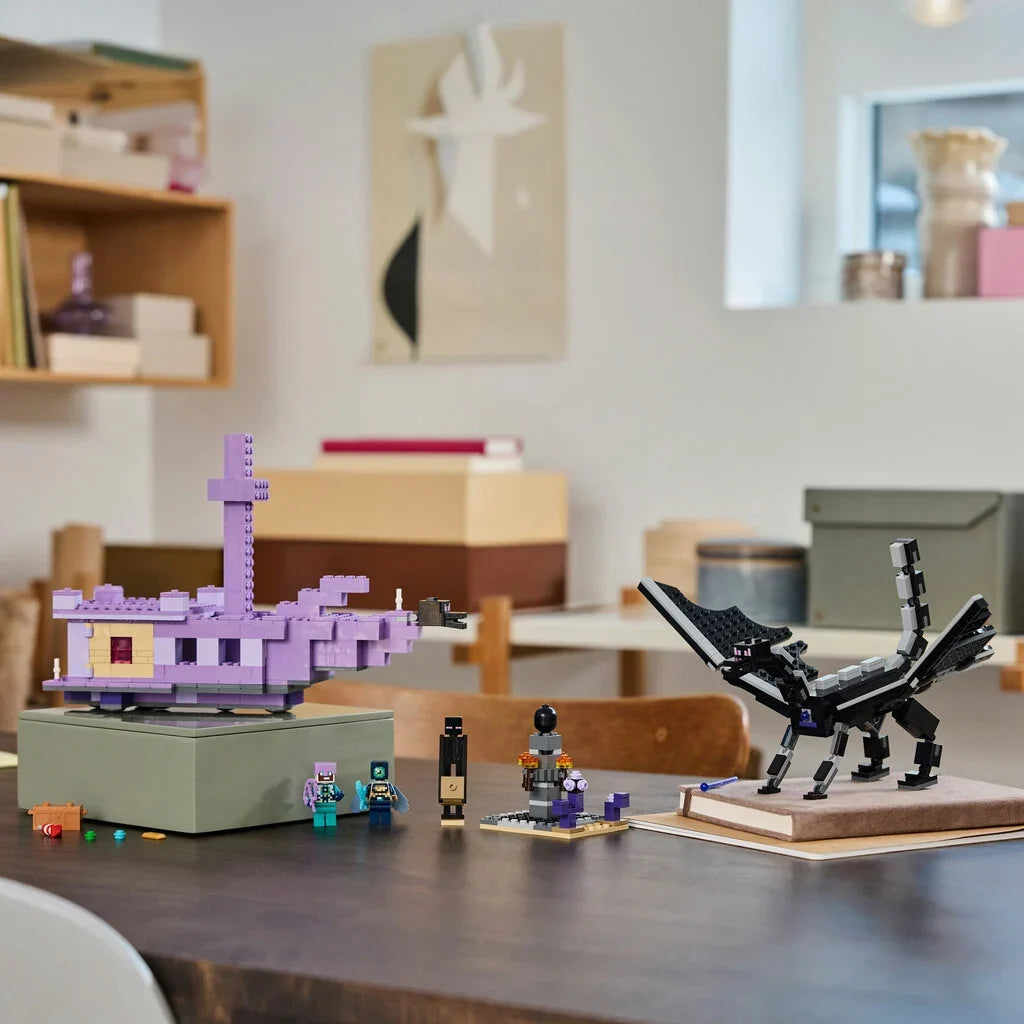 LEGO® Minecraft® Enderio drakonas ir Pabaigos laivas 21264