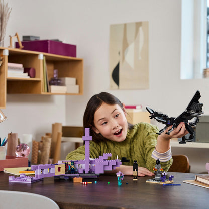 LEGO® Minecraft® Enderio drakonas ir Pabaigos laivas 21264