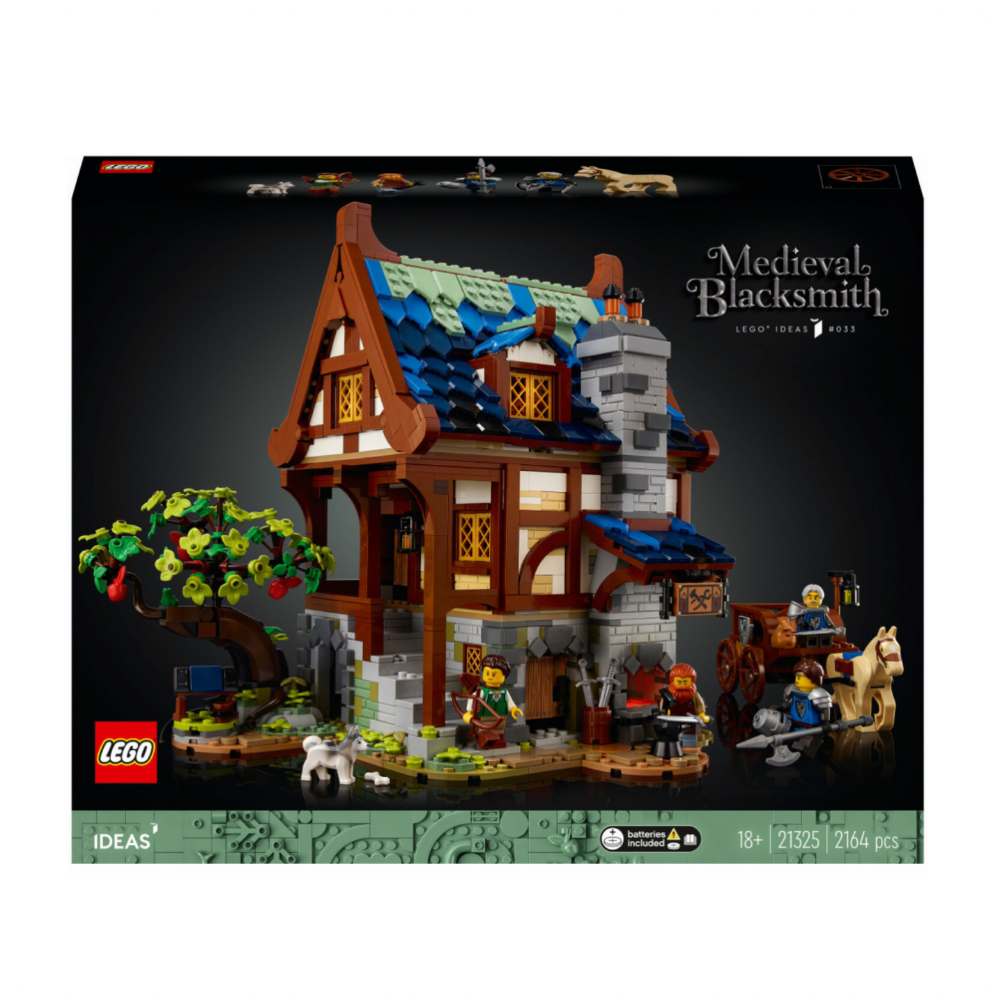 LEGO® Ideas 21325 Viduramžių kalvis