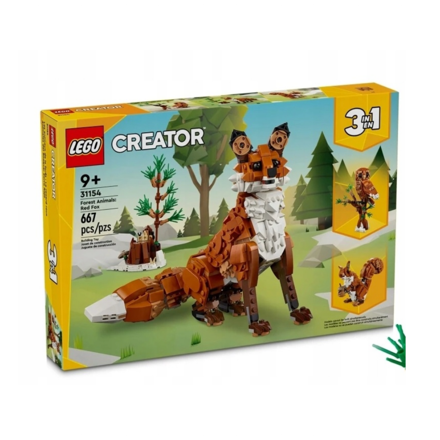 LEGO® Creator Forest Animals Lapė 31154