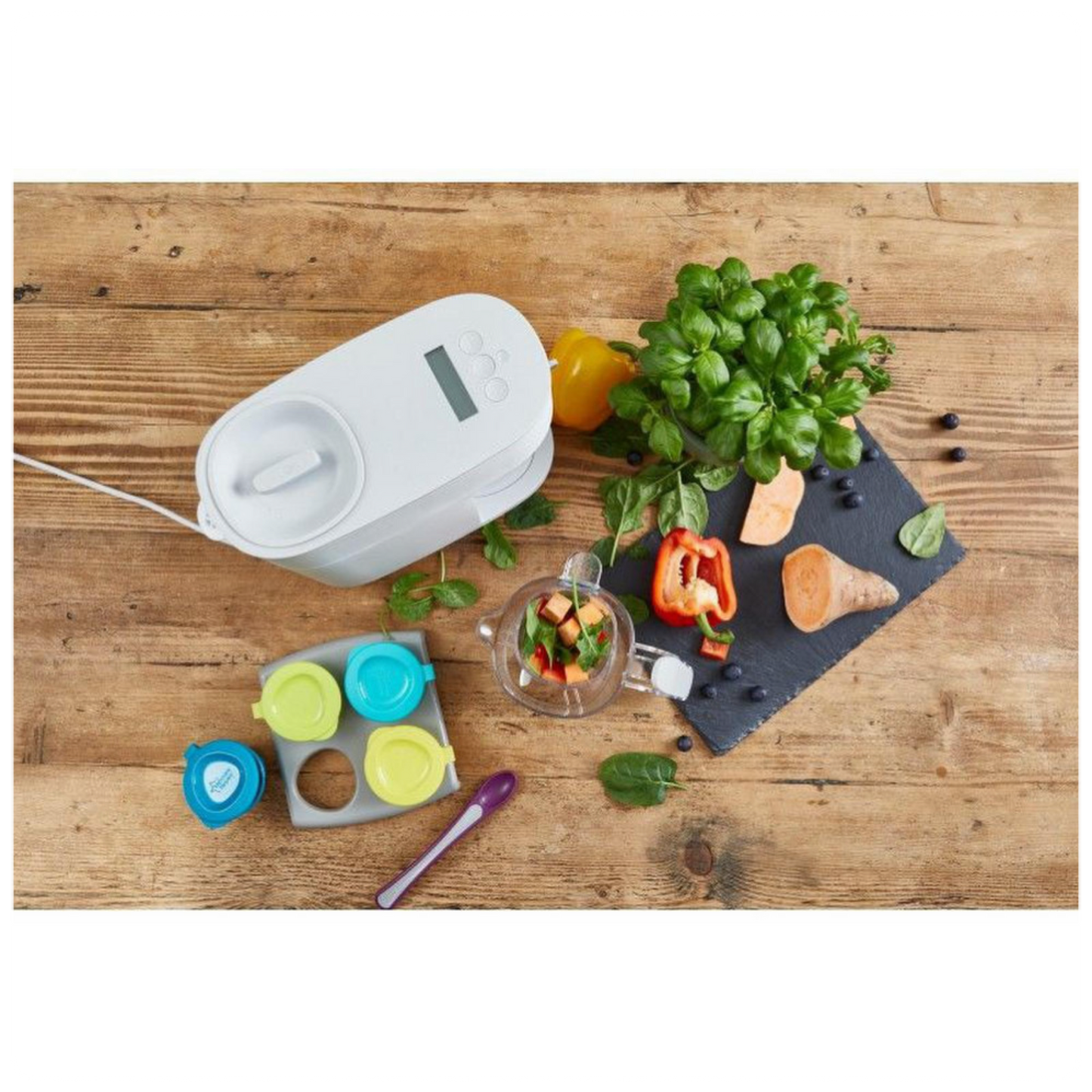 TOMMEE TIPPEE garintuvas ir trintuvas 3in1, juodas