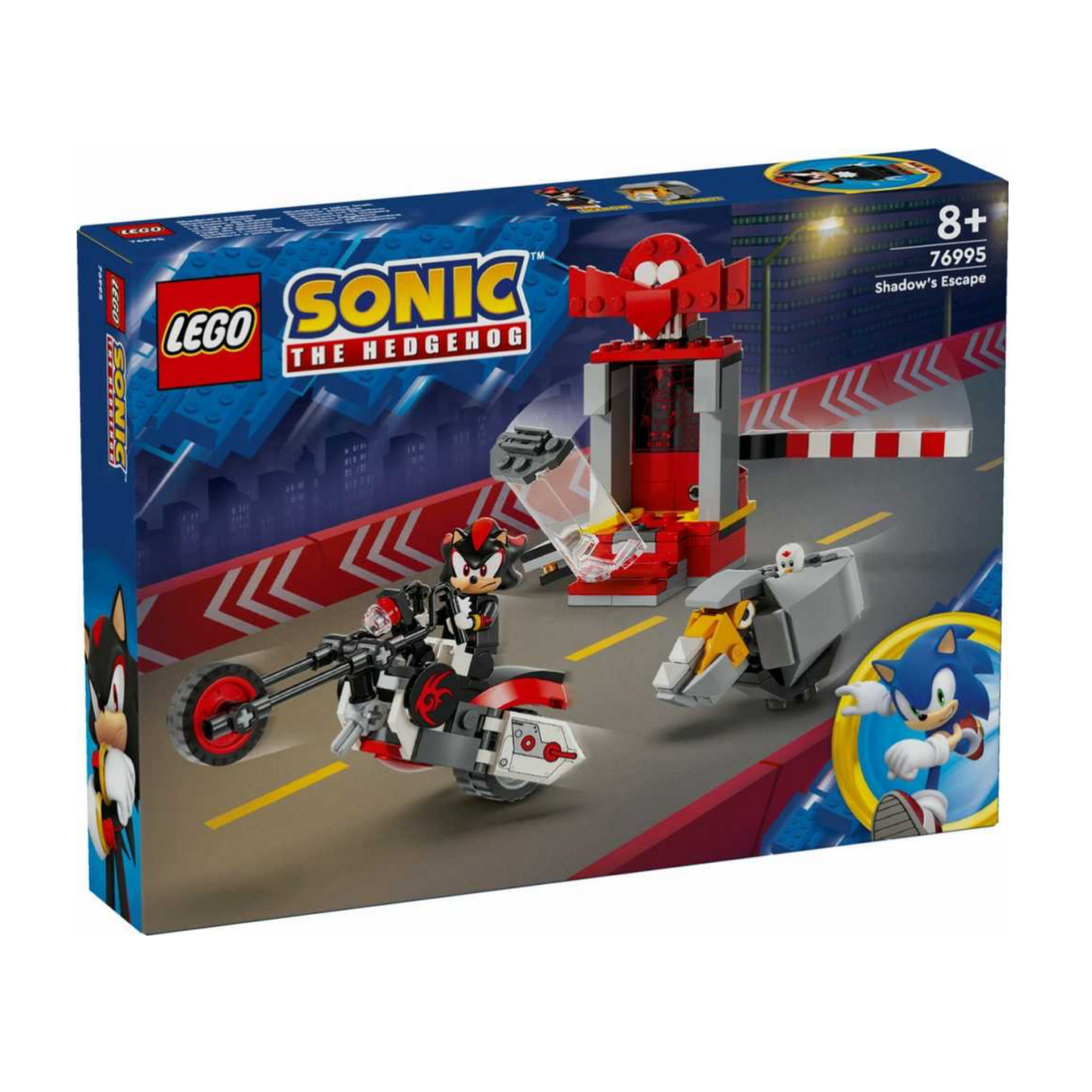 LEGO® 76995 Sonic the Hedgehog™ Shadow the Hedgehog pabėgimas