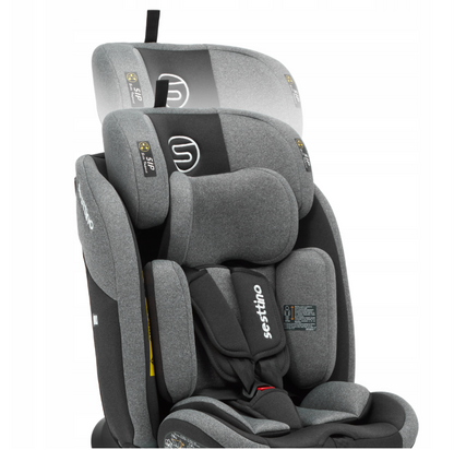 Sesttino Octagon Pro Automobilinė kėdutė 40-150 cm i-Size R129, ISOFIX, 360°
