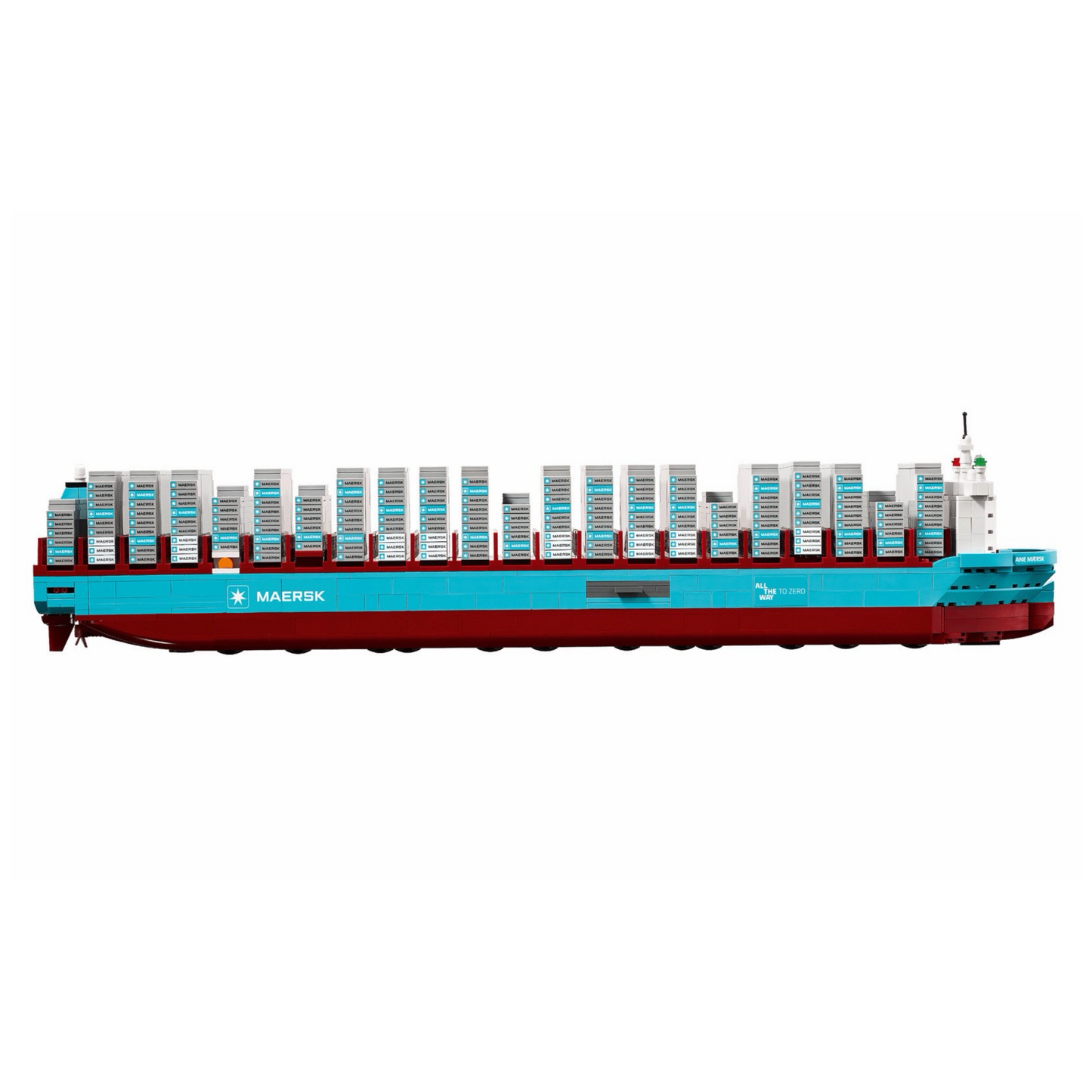 LEGO® Icons 40955 Dviem kuro rūšimis varomas „Maersk“ konteinerių laivas