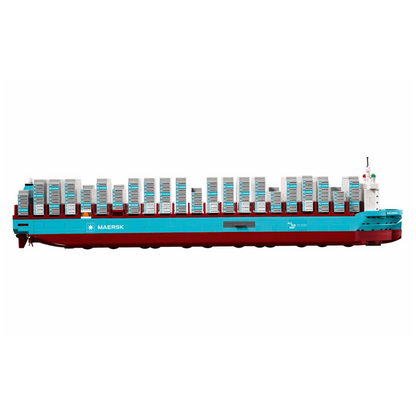 LEGO® Icons 40955 Dviem kuro rūšimis varomas „Maersk“ konteinerių laivas