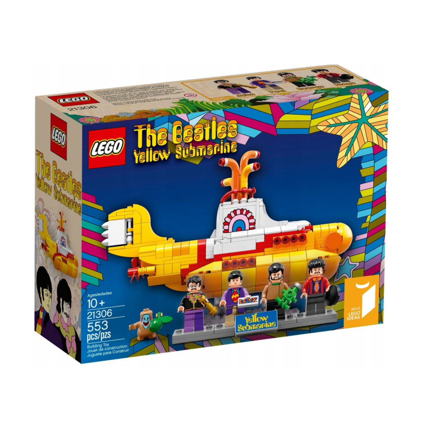 LEGO® Ideas The Beatle Geltonoji povandeninė valtis 21306