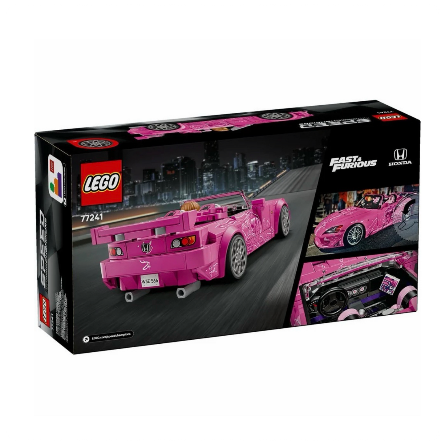 LEGO® 77241 Speed Champions „Greiti ir įsiutę 2“ „Honda S2000“