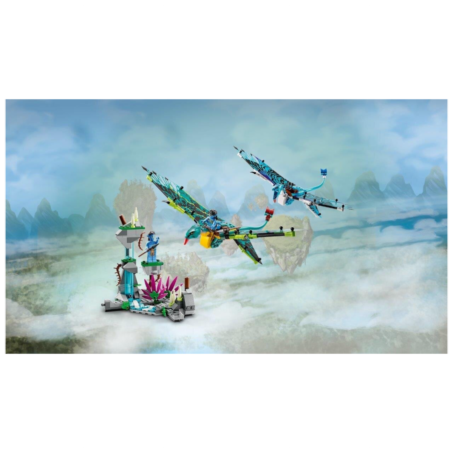 LEGO® Avatar 75572 Džeiko ir Neitiri pirmasis skrydis Šmėkla