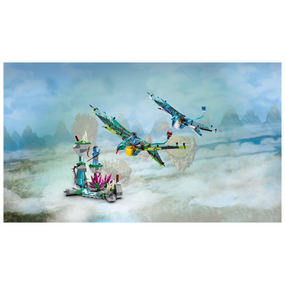 LEGO® Avatar 75572 Džeiko ir Neitiri pirmasis skrydis Šmėkla