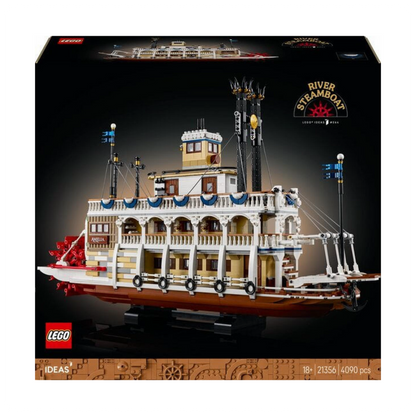 LEGO® Ideas Upių garlaivis 21356