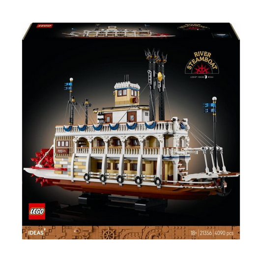 LEGO® Ideas Upių garlaivis 21356