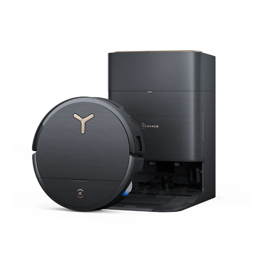 Ecovacs Deebot X9 PRO OMNI, wet & dry, juodas - Dulkių siurblys robotas