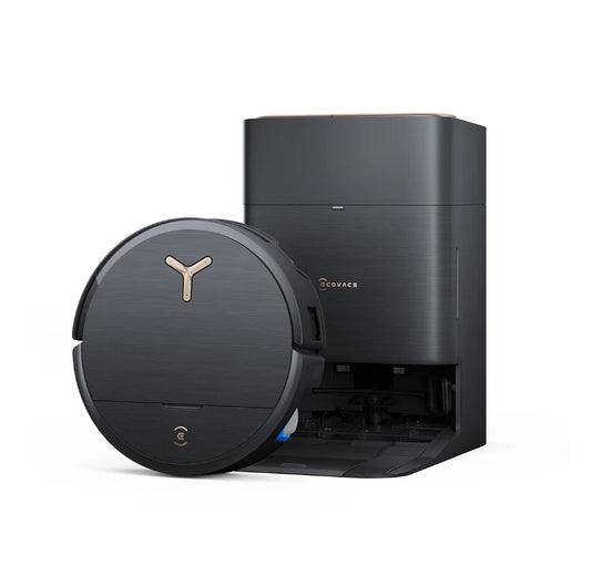 Ecovacs Deebot X9 PRO OMNI, wet & dry, juodas - Dulkių siurblys robotas
