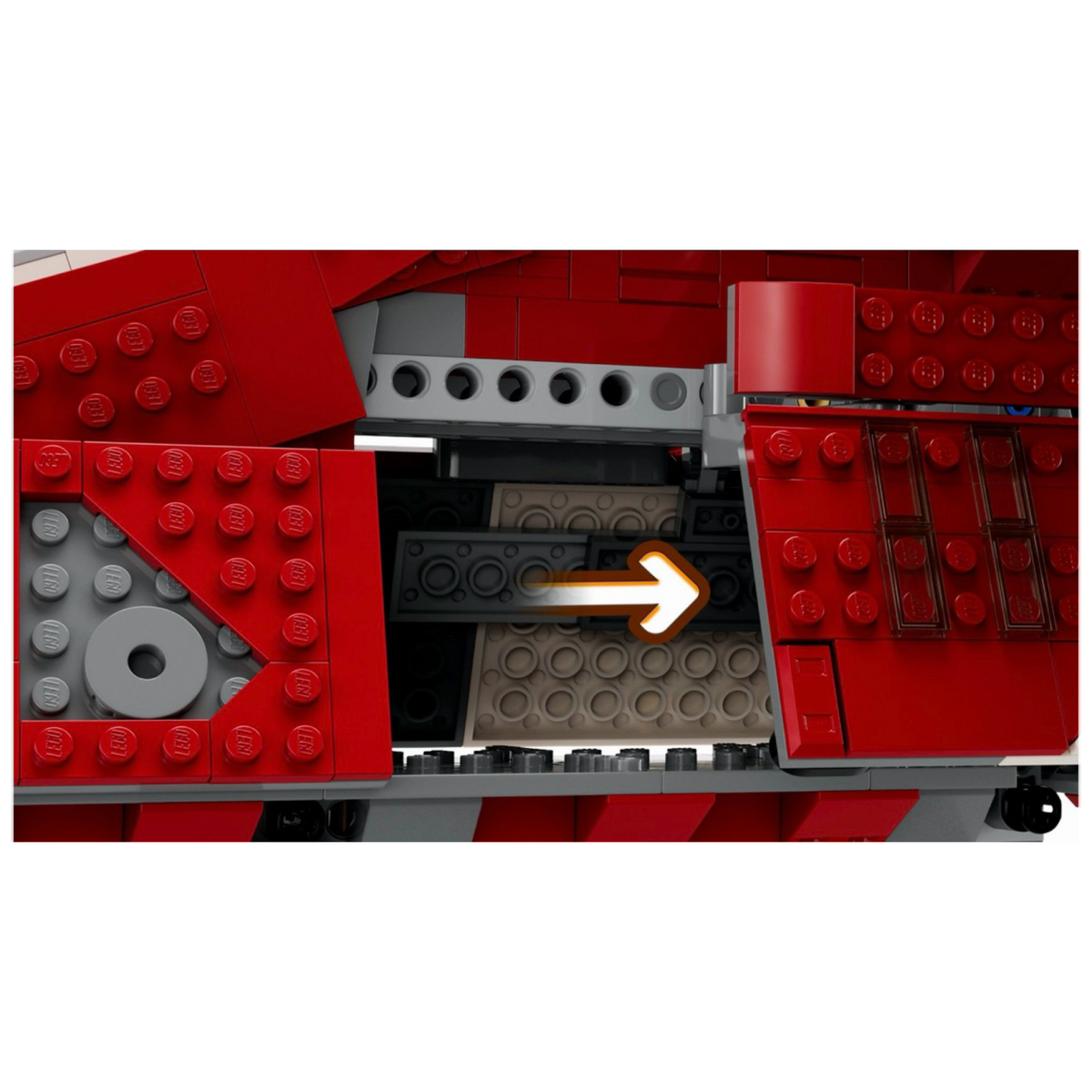 LEGO® Star Wars 75354 Korasanto gvardijos šturmo erdvėlaivis