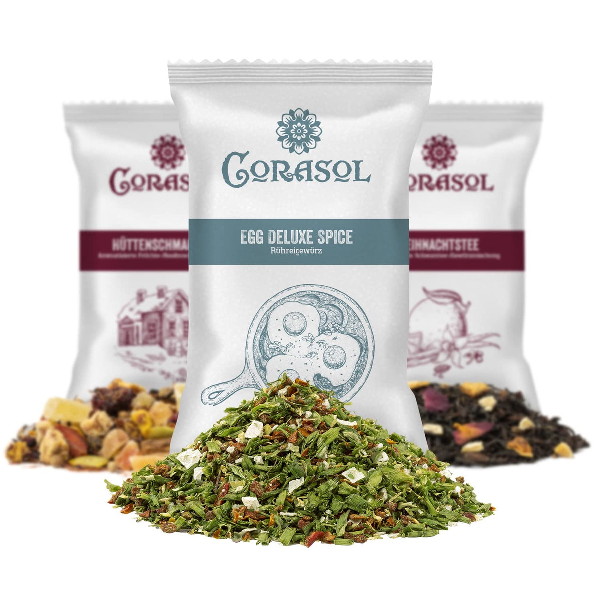 Corasol Premium pusryčių advento kalendorius 2026 - 24 skanėstai, 518g