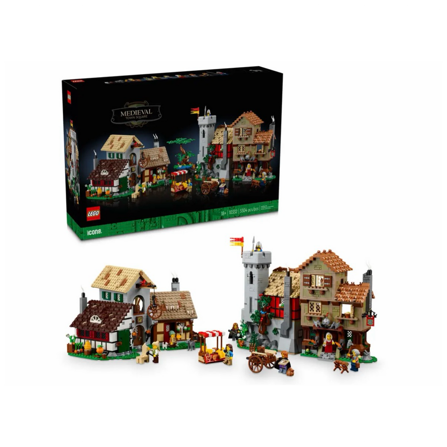 LEGO® Icons Viduramžių miesto aikštė 10332
