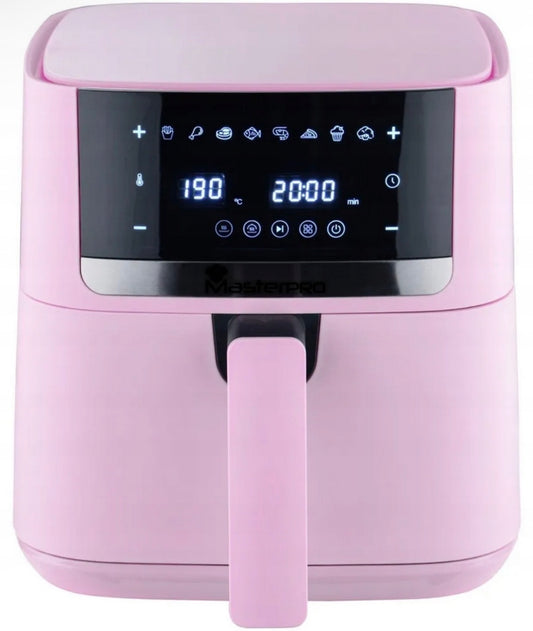 MasterPRO BGMP-9486 karšto oro gruzdintuvė 4l, 1350 W, rožinė
