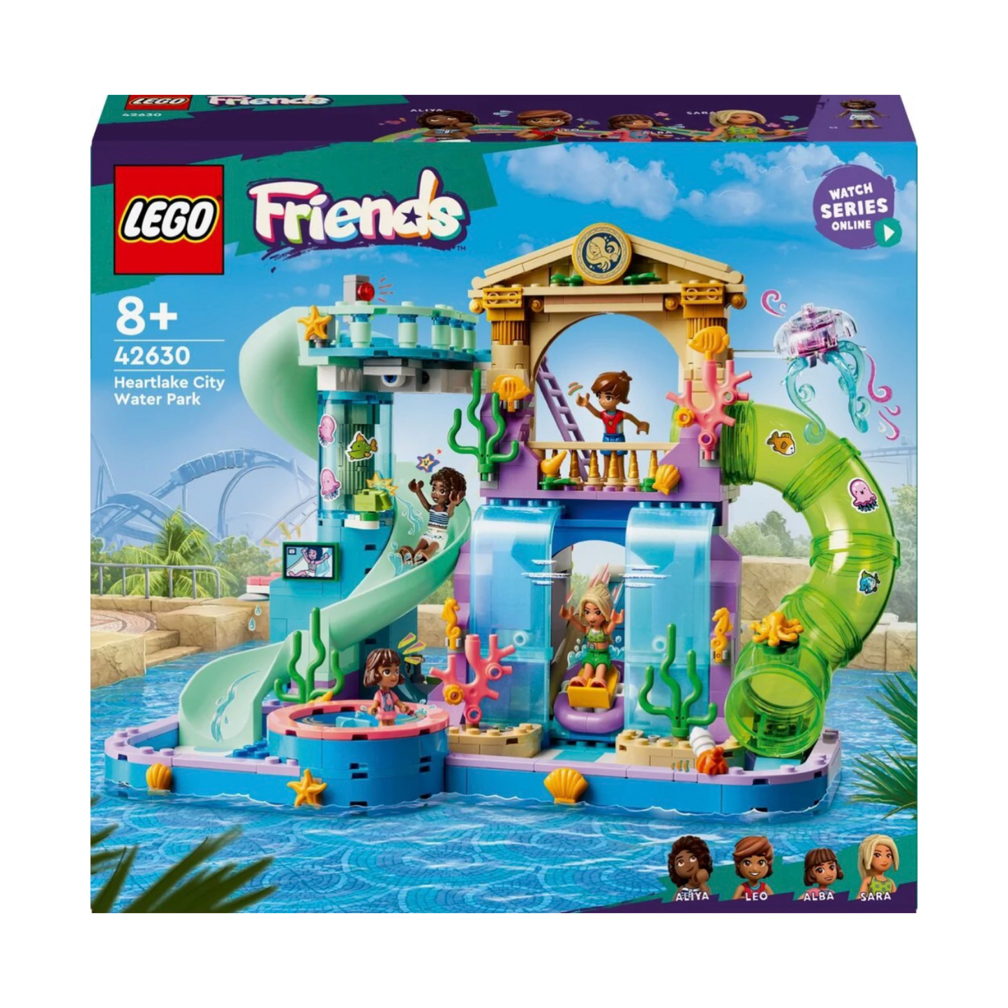 LEGO® Friends 42630 Hartleiko miesto vandens parkas