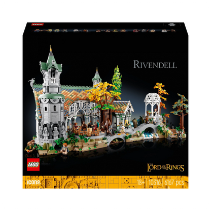 LEGO® Icons ŽIEDŲ VALDOVAS: RIVENDELAS 10316