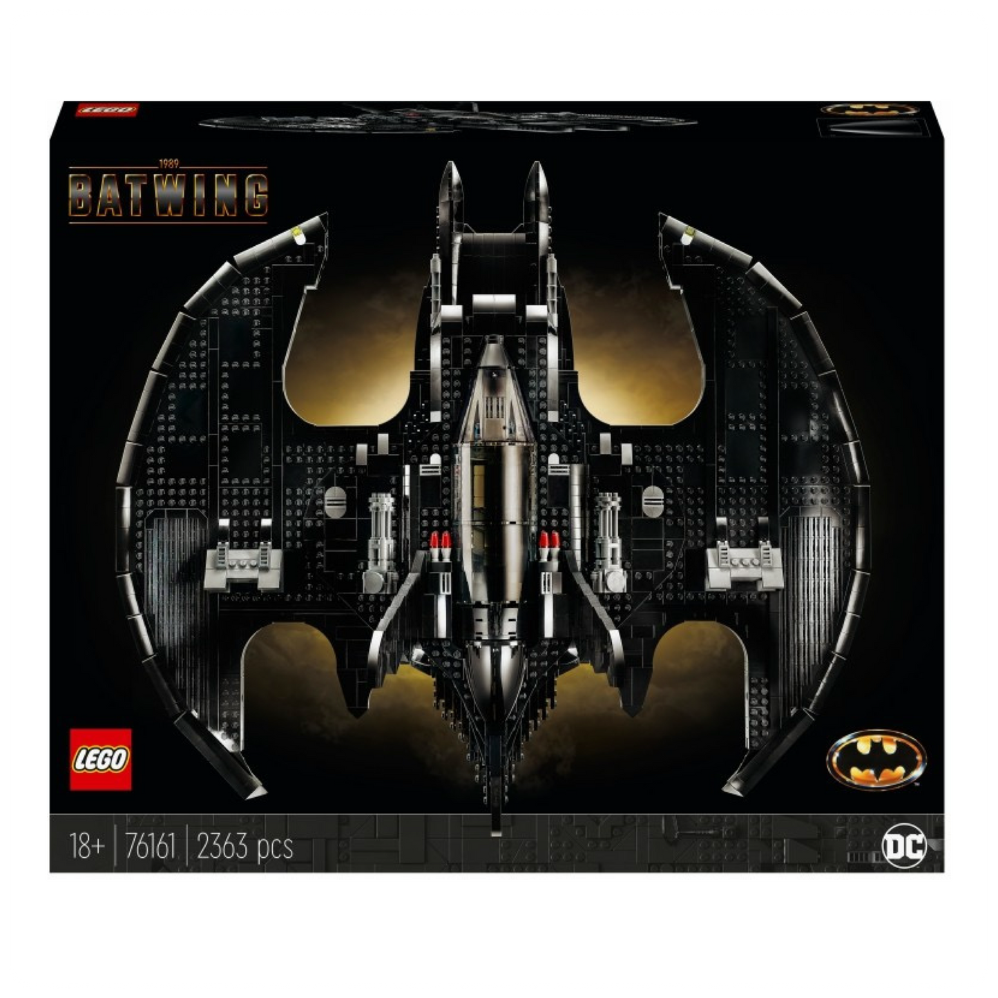 LEGO® Super Heroes 1989 metų Betsparnis 76161