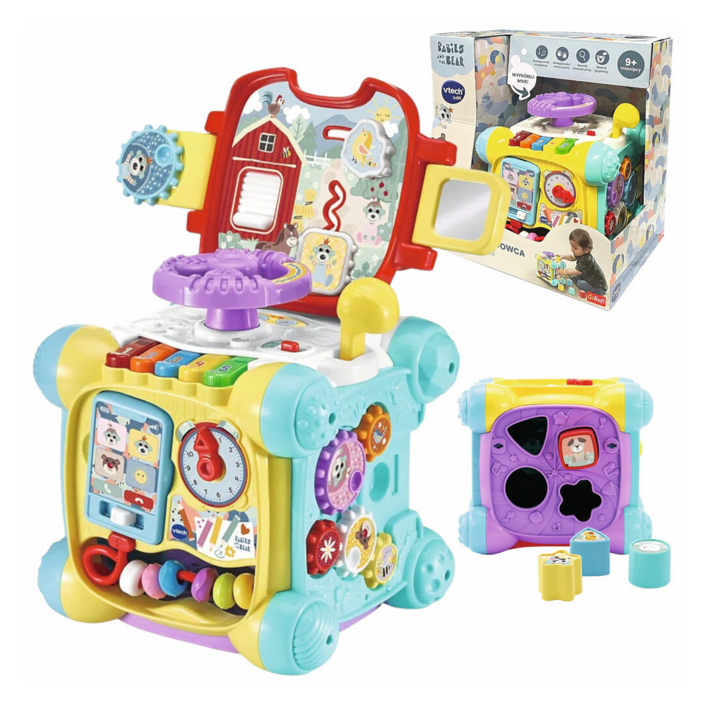 Lavinamasis kubas VTech Babies And The Bear