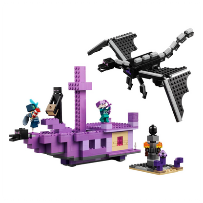 LEGO® Minecraft® Enderio drakonas ir Pabaigos laivas 21264
