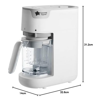 TOMMEE TIPPEE garintuvas ir trintuvas 3in1, baltas, 42323851