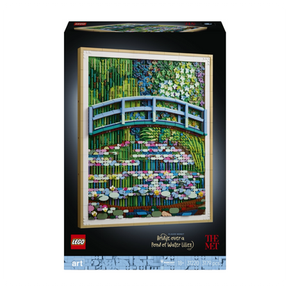 LEGO® Art 31220 Klodas Monė - Tiltas virš vandens lelijų tvenkinio