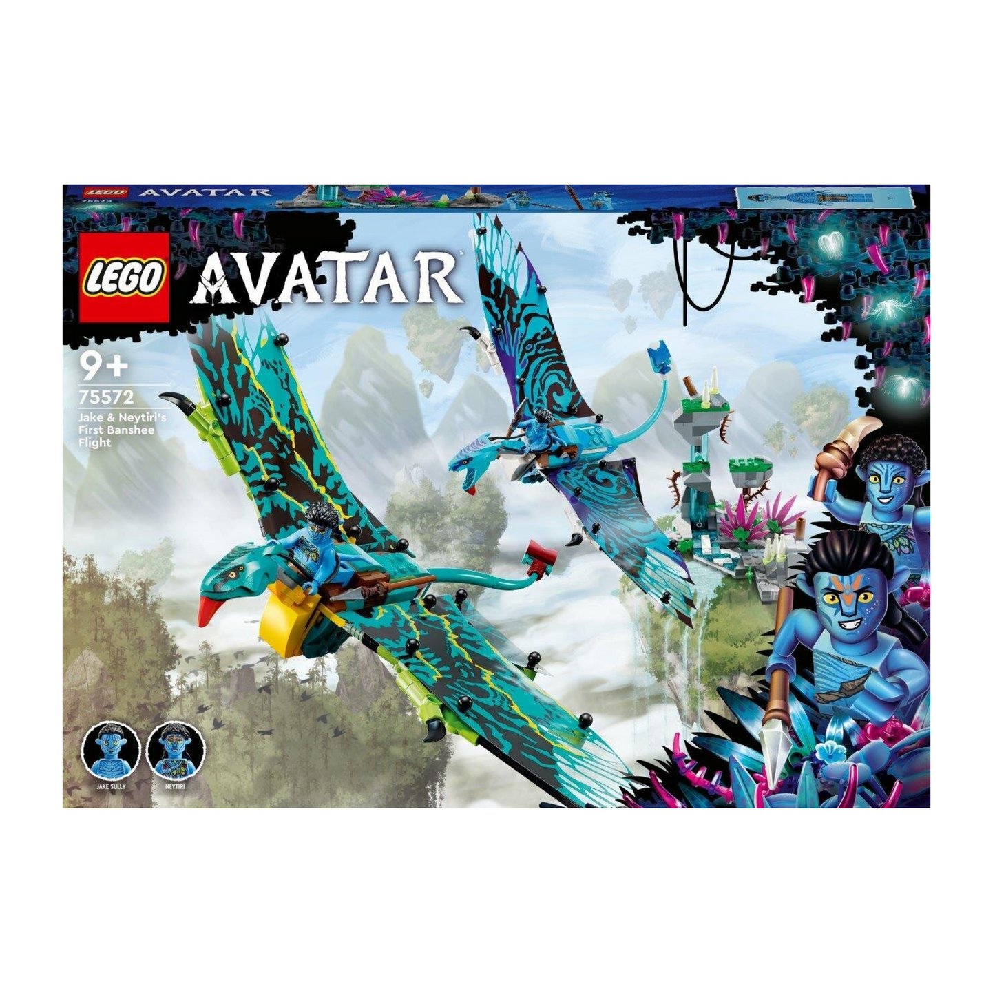 LEGO® Avatar 75572 Džeiko ir Neitiri pirmasis skrydis Šmėkla