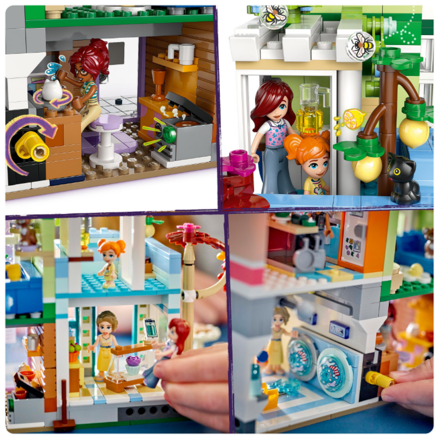 LEGO® Friends Hartleiko butai ir parduotuvės Modelis 42670