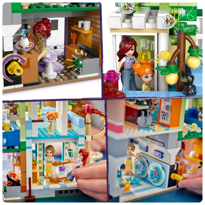 LEGO® Friends Hartleiko butai ir parduotuvės Modelis 42670