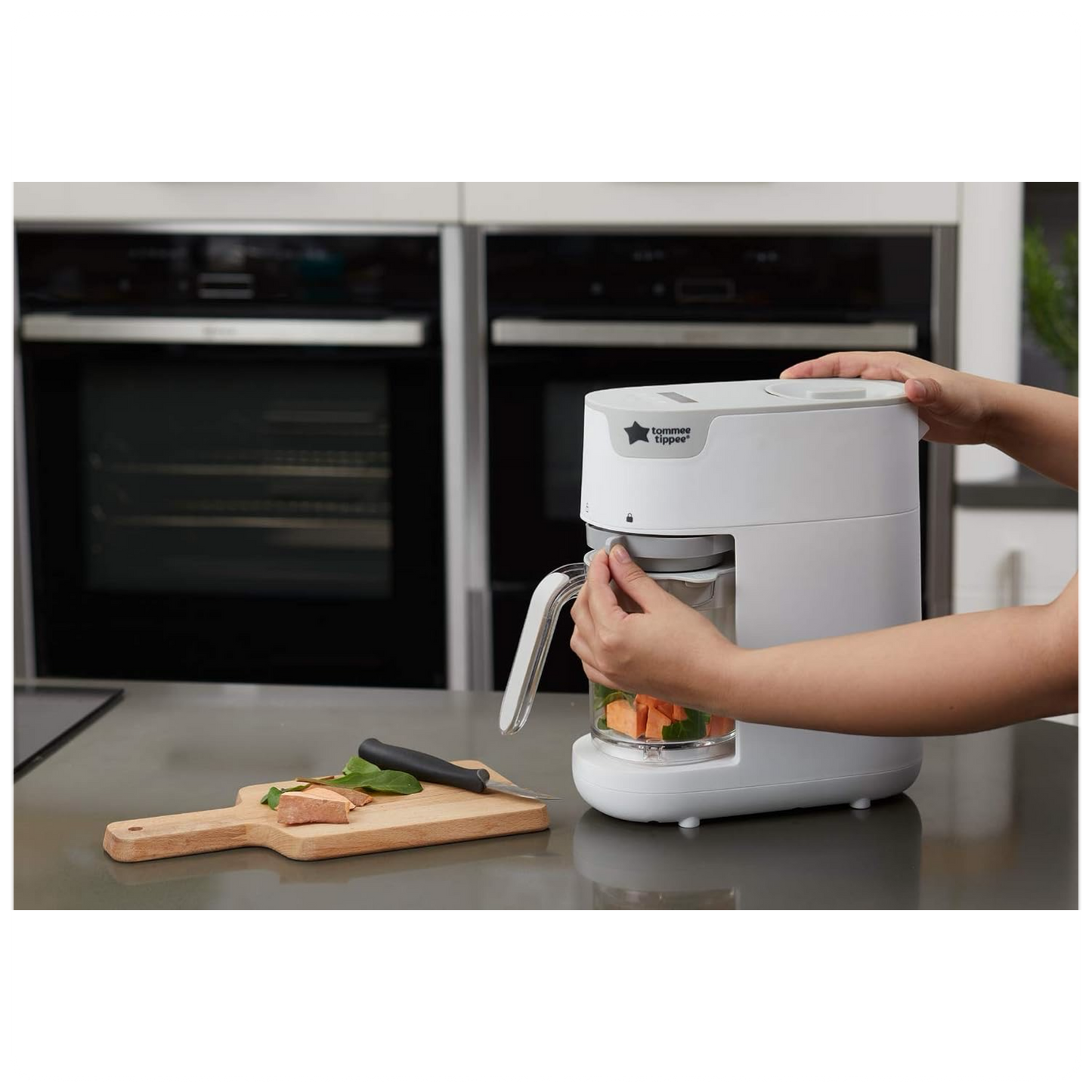 TOMMEE TIPPEE garintuvas ir trintuvas 3in1, baltas, 42323851