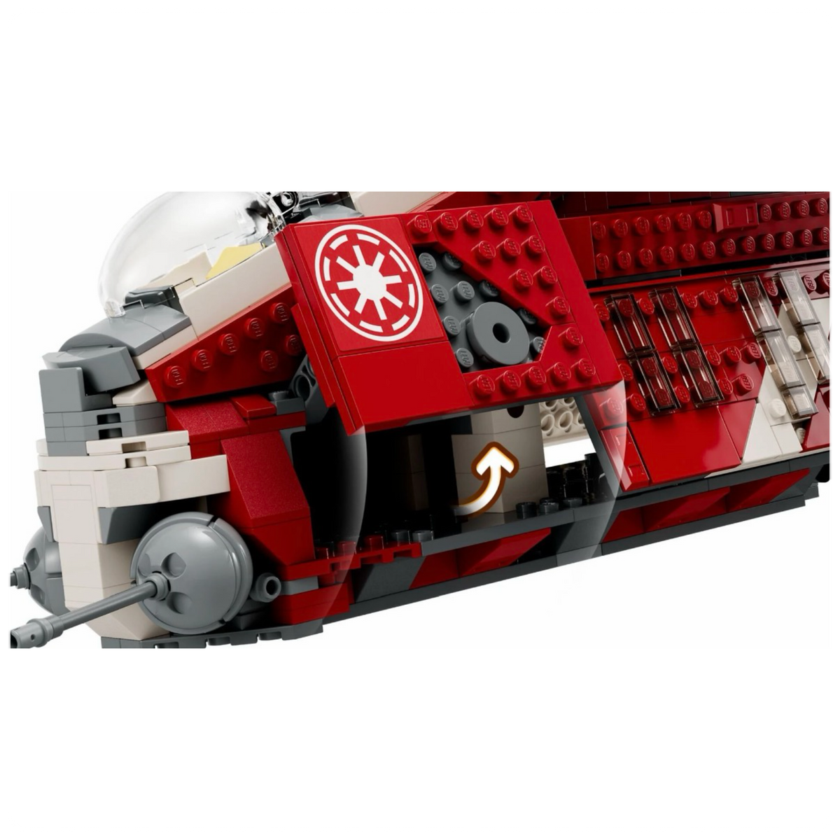 LEGO® Star Wars 75354 Korasanto gvardijos šturmo erdvėlaivis