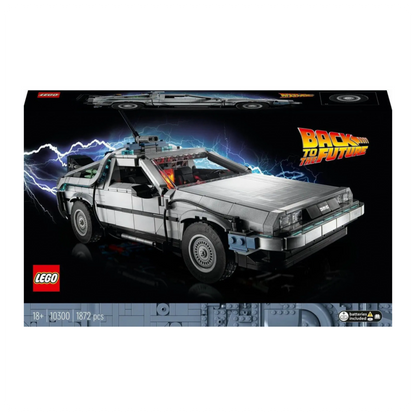 LEGO® Icons Atgal į ateitį: laiko mašina 10300