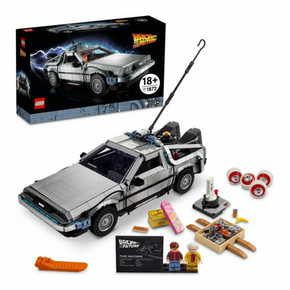 LEGO® Icons Atgal į ateitį: laiko mašina 10300